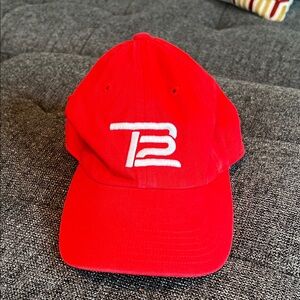 Red TB 12 Adjustable Back Cap